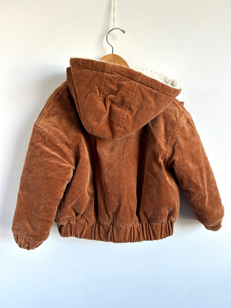 Seed Heritage Courduroy Sherpa Jacket • 4 years