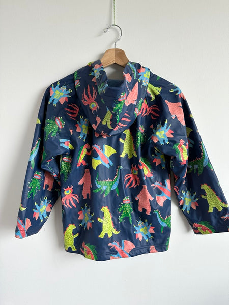 Hatley Blue Monsters Rainjacket • 8 years