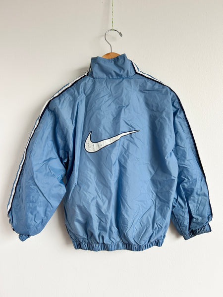 Vintage Y2K Nike Swoosh Lined Windbreaker Jacket • 7-9 years
