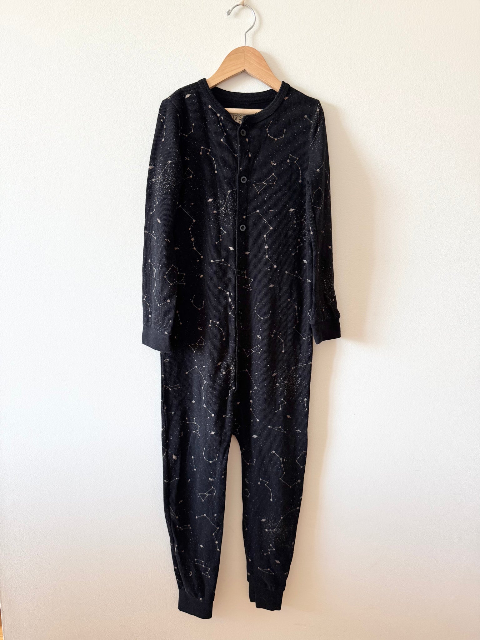 Arborist Waffle Constellation Romper • 6-7 years