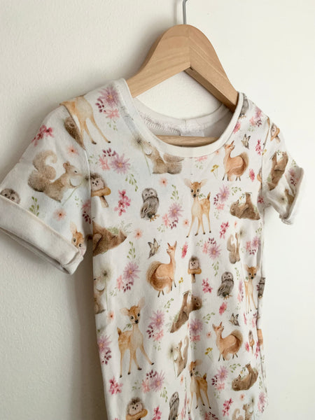 Rose De Vents Woodland Animals T-Shirt • 1-2 yaers