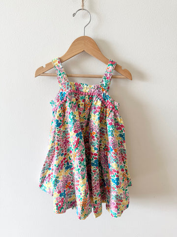 Next Floral Tank Dress • 1-2 years