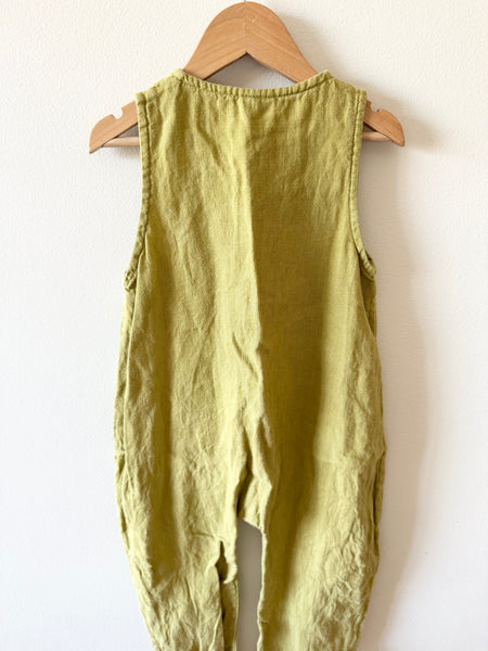 Red Creek Kids Linen Tank Romper • 18-24 months