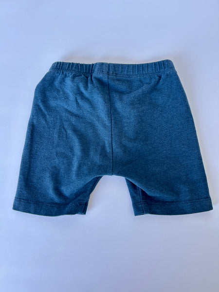 Jax and Lennon Blue Bike Shorts • 18-24 months
