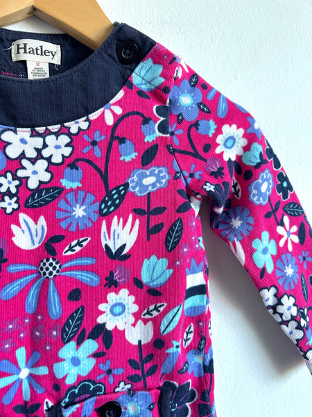 Hatley Floral Dress with Buttons • 1-2 years