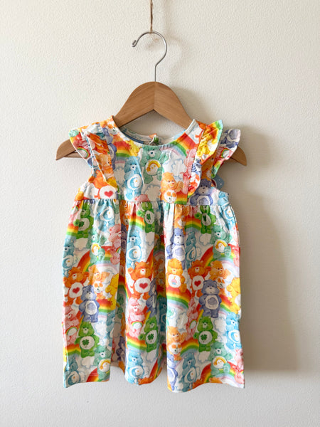 NEW Cotton On x Care Bears Colourful Dress • 12-18 months