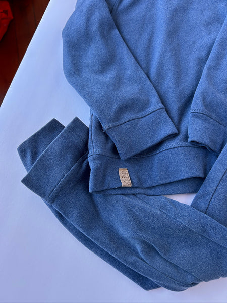 Jan and Jul 2pc Polyester Blue Baselayer Set • 5 years