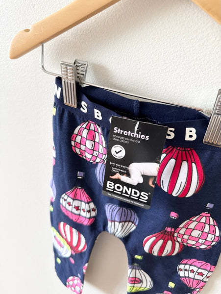 NEW Bonds Hot Air Balloon Leggings • 6-12 months