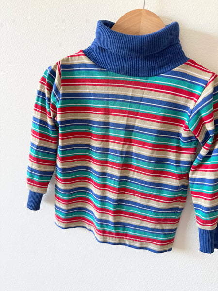 Vintage Buster Brown Striped Turtleneck • 1-2 years