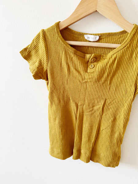 Jamie Kay Mustard Ribbed Top • 3 years