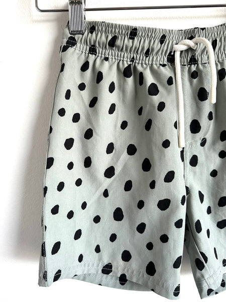 Miles the Label Green Polkadot Swim Shorts • 6 years