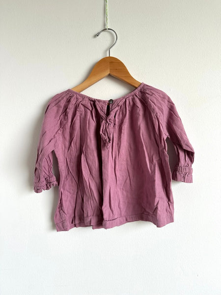 Petits Vilains Purple Tunic • 18-24 months