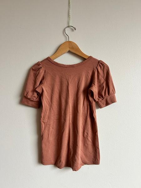 Little and Lively Pink Puff Sleeve T-Shirt • 5-6 years