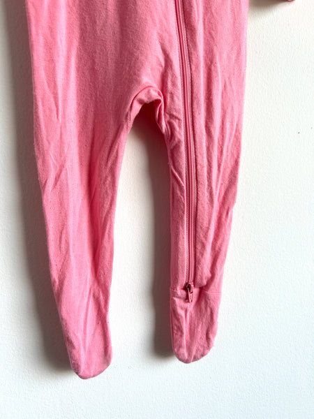 Kyte Pink Zippy Bamboo Sleeper • 3-6 months