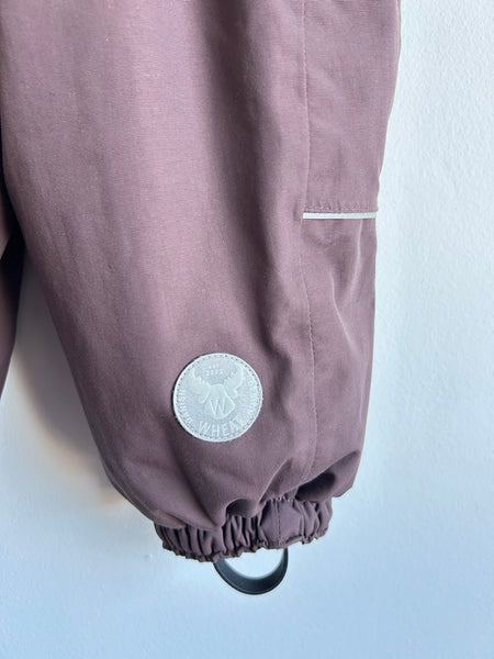 Wheat Purple Snowsuit • 9-12 months