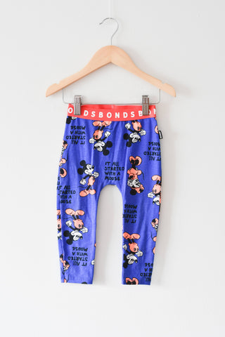 Bonds x Disney Mickey and Minnie Stretchies • 18-24 months