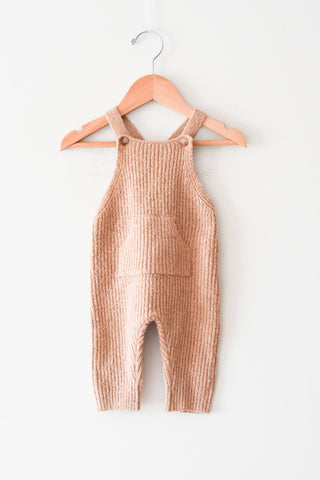 Zara Knit Overalls • 0-6 months