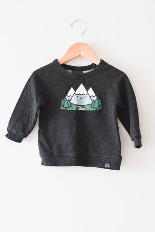 Whistle and Flute Mountain Crewneck • 12-18 months