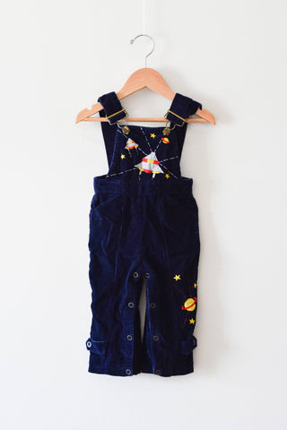 Vintage Space Overalls • 12 months