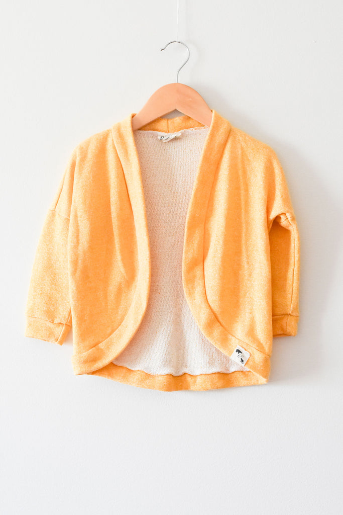 Kids 2025 yellow cardigan