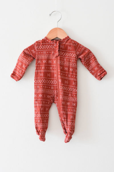 Mebie Baby Mud Cloth Sleeper • 0-3 months