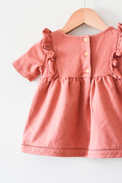 Pink Embroidered Dress • 2-3 years