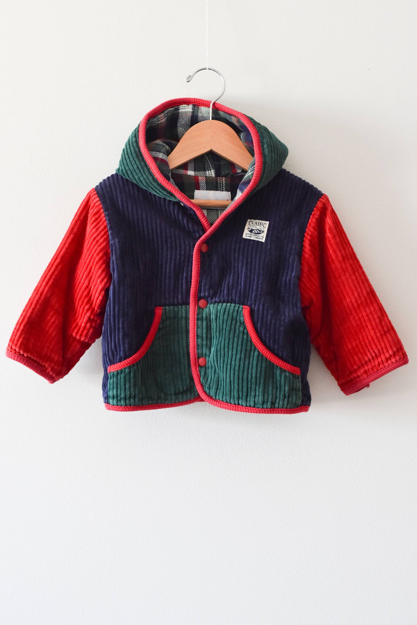 Vintage Please Mum Corduroy Jacket • 12 months – Hip Hip Hooray Kids