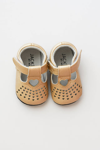Jack and Lily Gold Mocs • 1c