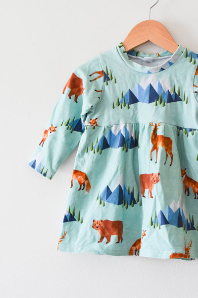 Grammie's Girls Wildlife Dress • 12-18 months