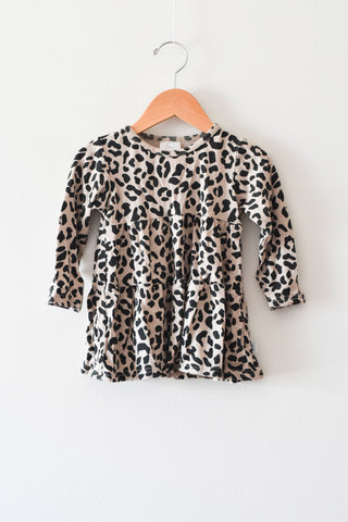 Tiny Button Apparel Cheetah Dress • 2-3 years