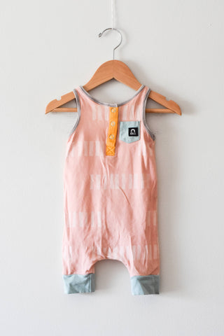 Rags Striped Romper • 3-6 months