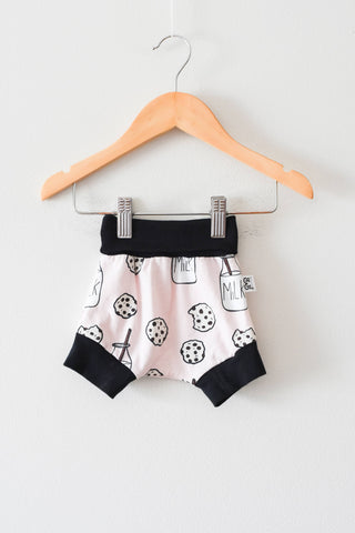 Bret's Bibs Small Shop Cookie Shorts • 0-6 months