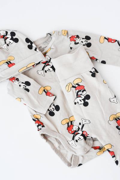 H&M x Disney Mickey Mouse Set • 2-4 months