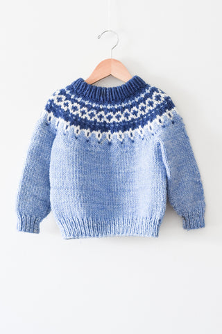 Handmade Knit Sweater • 3-5 years