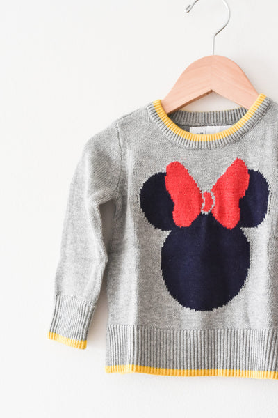 NEW! Gap x Disney Mini Mouse Knit Sweater • 12-18 months
