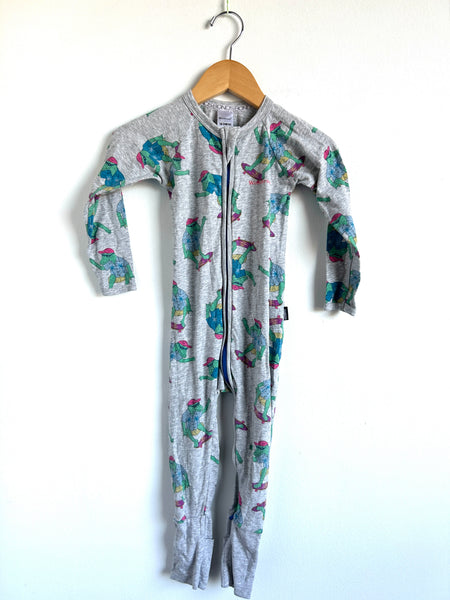 Bonds Crocodile Skateboard Zip Romper • 18-24 months