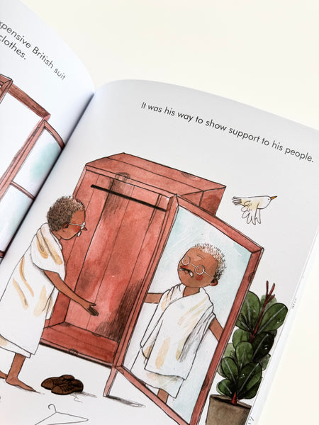 Mahatma Gandhi • Hardcover Picture Book