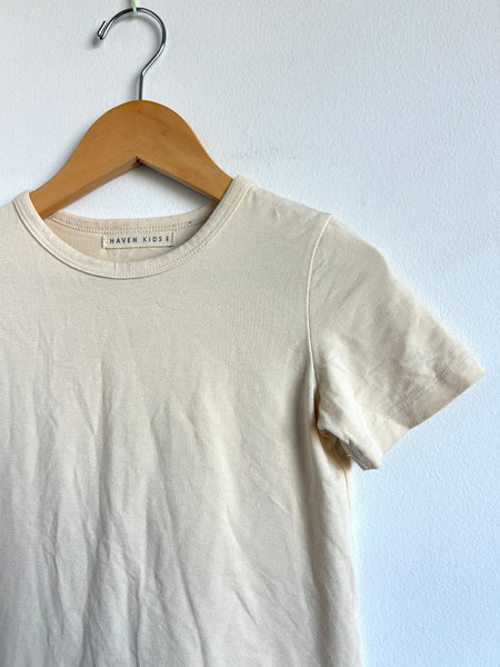Haven Kids Cream Tee • 6-7 years