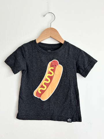 Whistle and Flute Hot Dog T-Shirt • 1-2 years