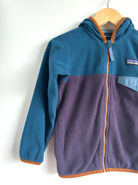 Patagonia Purple and Blue Synchilla Zip Up Fleece • 4 years