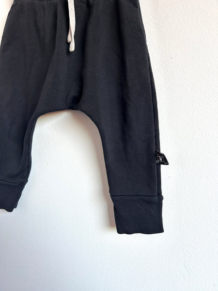 Nununu Black Joggers • 6-18 months
