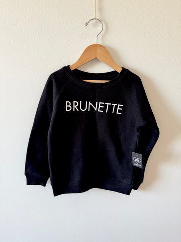 NEW Brunette The Label Sweatshirt • 4-5 years