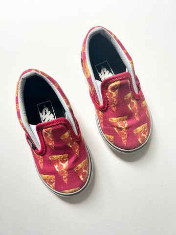 Vans Pizza Shoes • 5c