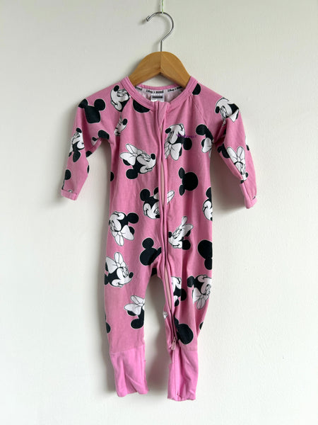 Bonds x Disney Minnie Pink Wondersuit • 3-6 months
