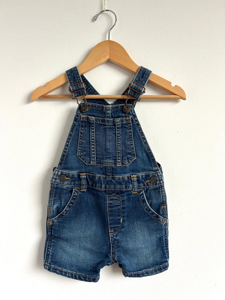 Gap Denim Shortalls • 6-12 months