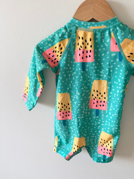 Tea Collection Long Sleeve Rashguard Suit • 3-6 months