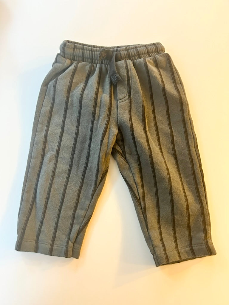 Zara Striped Sweatpants • 1-2 years *