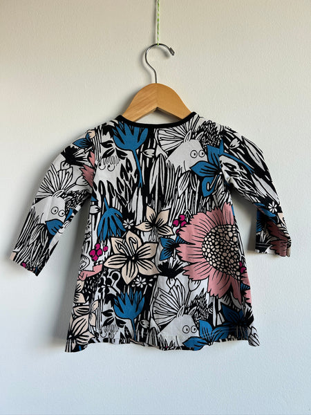 Moomin Long Sleeve Dress • 12-18 months (80cm)