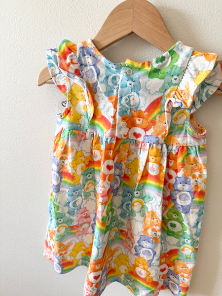 NEW Cotton On x Care Bears Colourful Dress • 12-18 months