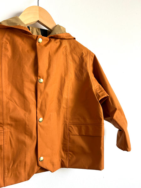 Fairechild Burnt Orange Rainjacket • 2-4 years
